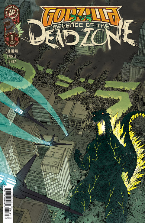 Godzilla: Revenge of The Deadzone (kai-Sei Era) #1 (Cvr D) (2026) Morazzo Idw Goes Dark Variant