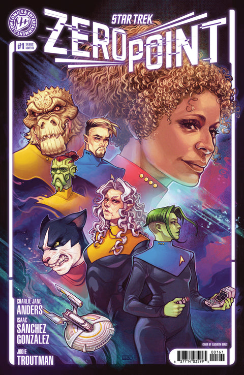 Star Trek: Zero Point #1 Variant RI (10) (Beals) 1:10 IDW Publishing Charlie Jane Anders Isaac Sánchez González Elizabeth Beals