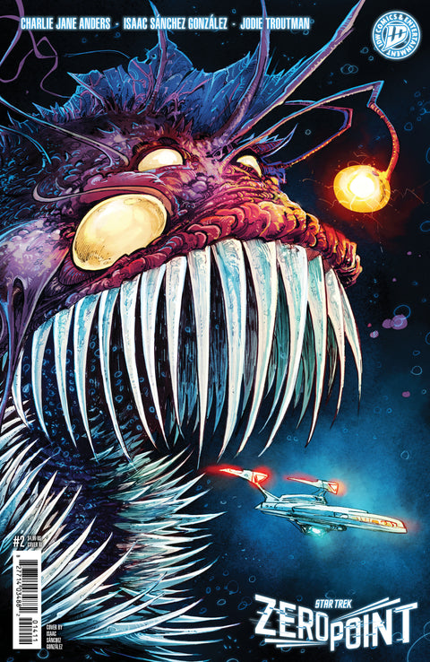 Star Trek: Zero Point #2 Variant RI (15) (González) 1:15 IDW Publishing Charlie Jane Anders Isaac Sánchez González Isaac Sánchez González