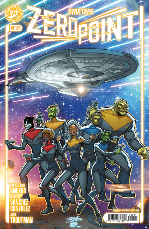 Star Trek: Zero Point #2 Variant RI (25) (Lim) 1:25 IDW Publishing Charlie Jane Anders Isaac Sánchez González Ron Lim