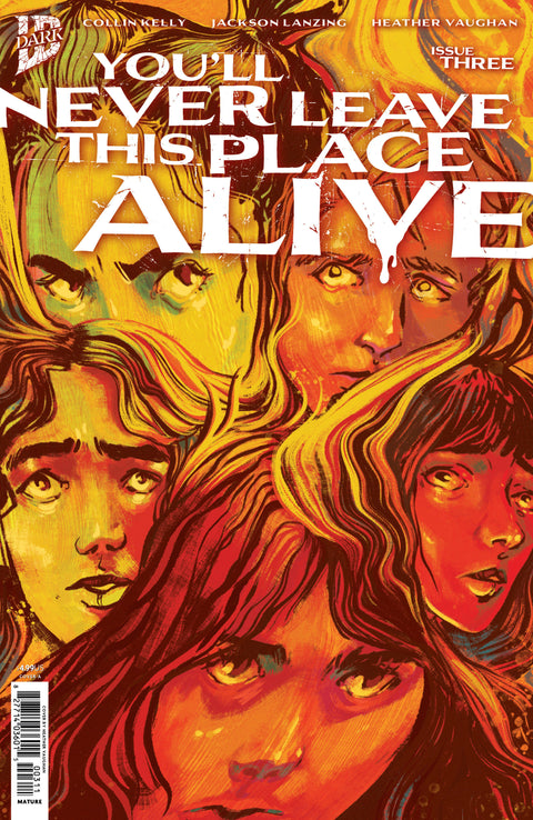 You'll Never Leave This Place Alive #3 Cover A (Vaughan) IDW Publishing Collin Kelly Heather Vaughan Heather Vaughan