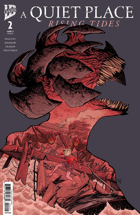 A Quiet Place: Rising Tides #2 Variant RI (10) (Fiumara) 1:10 IDW Publishing Declan Shalvey Luke Sparrow Max Fiumara