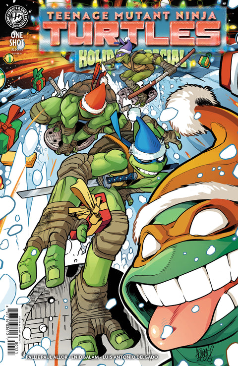 Teenage Mutant Ninja Turtles: Holiday Special Variant B (Lafuente) IDW Publishing Pallie Paul Allor Enid Balám David Lafuente