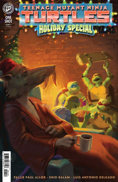 Teenage Mutant Ninja Turtles: Holiday Special Variant RI (25) (Chalky Wong) 1:25 IDW Publishing Pallie Paul Allor Enid Balám Chalky Wong