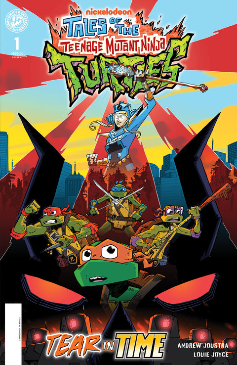 Tales of the Teenage Mutant Ninja Turtles: Tear in Time #1 Cover A (Joyce) IDW Publishing Andrew Joustra Louie Joyce Louie Joyce