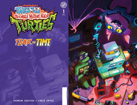 Tales of the Teenage Mutant Ninja Turtles: Tear in Time #1 Variant RI (10) (Chalky Wong Hobby Set Full Art) 1:10 IDW Publishing Andrew Joustra Louie Joyce Chalky Wong