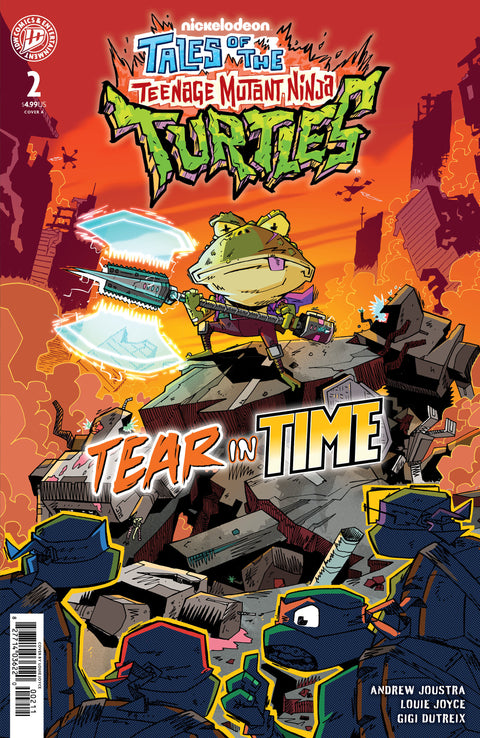 Tales of the Teenage Mutant Ninja Turtles: Tear in Time #2 Cover A (Joyce) IDW Publishing Andrew Joustra Louie Joyce Louie Joyce