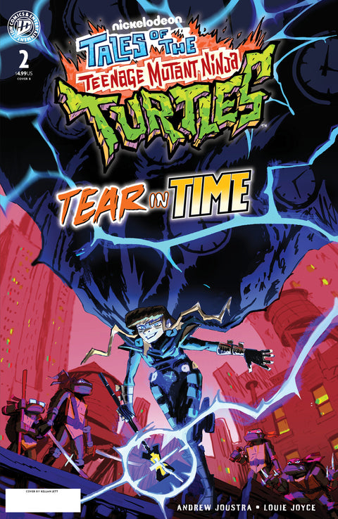 Tales of the Teenage Mutant Ninja Turtles: Tear in Time #2 Variant B (Jett) IDW Publishing Andrew Joustra Louie Joyce Kellan Jett
