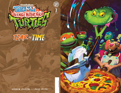 Tales of the Teenage Mutant Ninja Turtles: Tear in Time #2 Variant RI (10) (Chalky Wong Hobby Set Full Art) 1:10 IDW Publishing Andrew Joustra Louie Joyce Chalky Wong