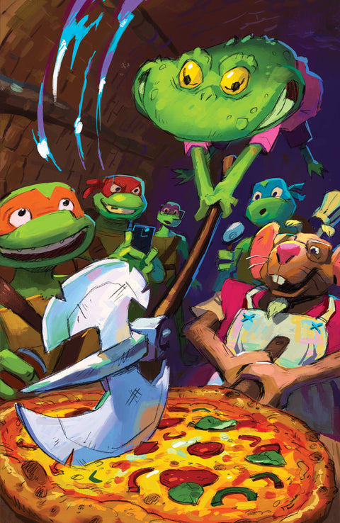 Tales of the Teenage Mutant Ninja Turtles: Tear in Time #2 Variant RI (10) (Chalky Wong Hobby Set Full Art) 1:10 IDW Publishing Andrew Joustra Louie Joyce Chalky Wong
