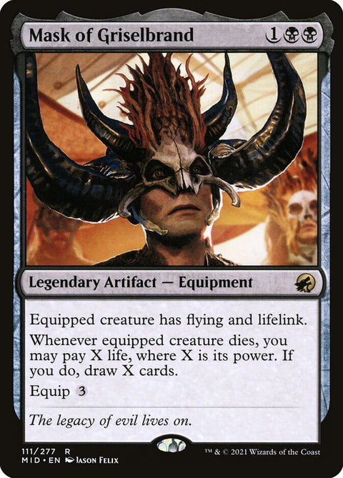 Mask of Griselbrand (Foil)