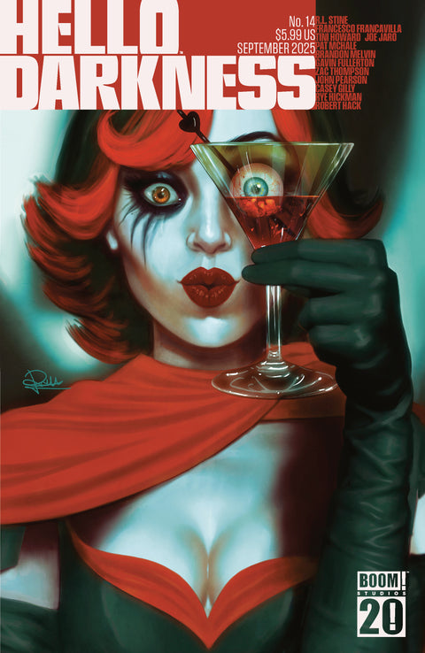 Hello Darkness 14 Comic Rebeca Puebla BOOM 20th Anniversary Variant Boom! Studios 2025