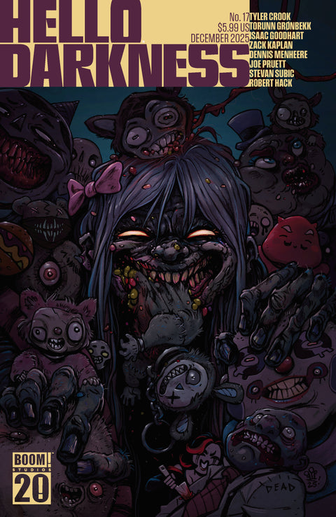 Hello Darkness 17 Comic Anniversary Variant Boom! Studios 2025