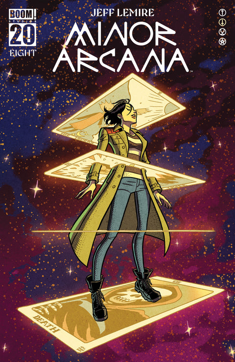 Minor Arcana #8 B Variant (Dressed, Chan) Boom Entertainment Jeff Lemire Letizia Cadonici Afu Chan