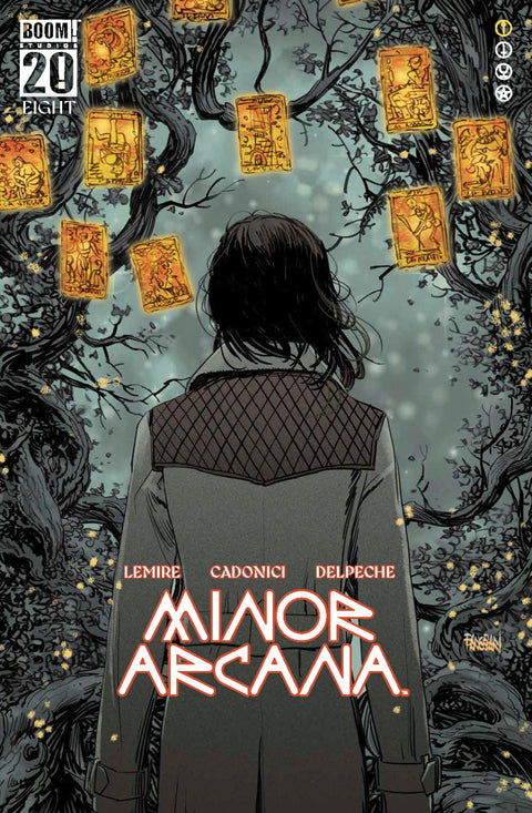 Minor Arcana #8 C BOOM 20th Anniversary Variant (Dressed, Panosian) Boom Entertainment Jeff Lemire Letizia Cadonici Dan Panosian