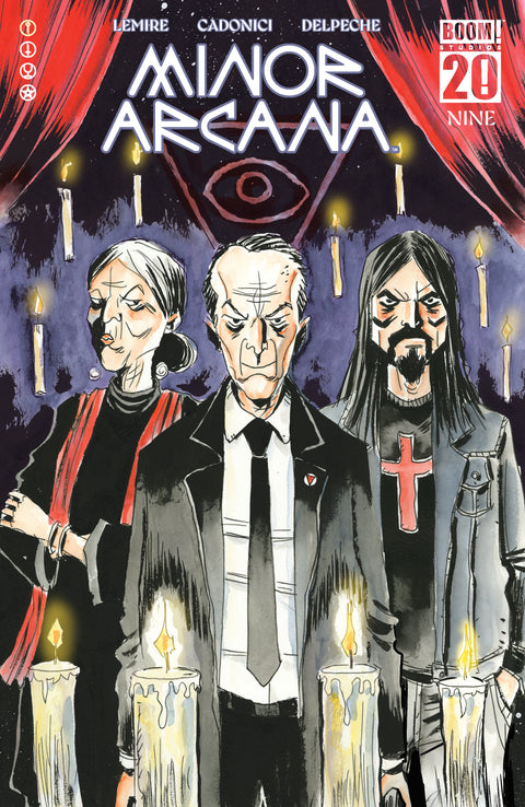 Minor Arcana #9 A Main (Dressed, Lemire) Boom Entertainment Jeff Lemire Letizia Cadonici Jeff Lemire