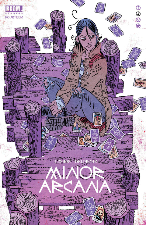 Minor Arcana #14 B Variant (Dressed, Gane) Boom Entertainment Jeff Lemire Jeff Lemire Simon Gane