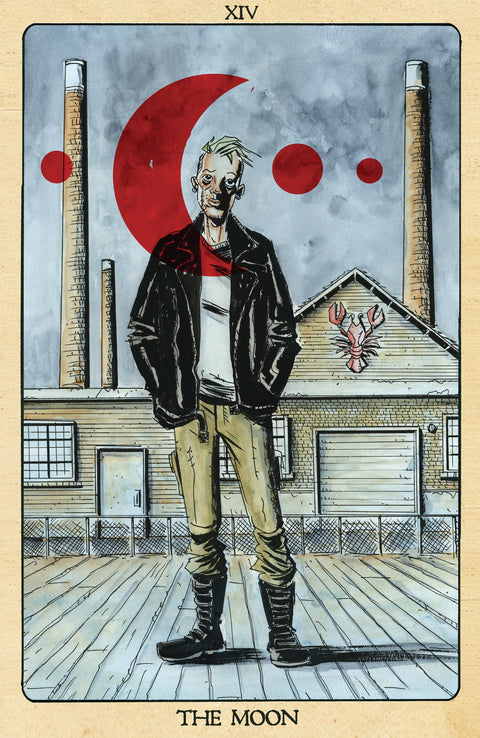 Minor Arcana #14 C 1:10 INCV Tarot Card Variant (Full Art, Lemire) 1:10 Boom Entertainment Jeff Lemire Jeff Lemire Jeff Lemire