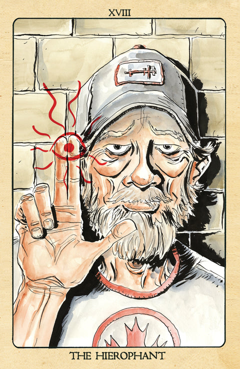 Minor Arcana #18 D 1:10 INCV Tarot Variant (Dressed, Lemire) 1:10 Boom Entertainment Jeff Lemire Jeff Lemire Jeff Lemire