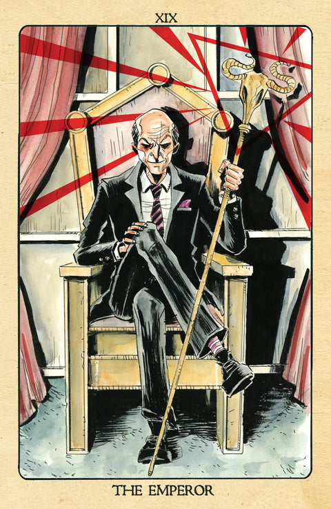 Minor Arcana #19 D 1:10 INCV Tarot Variant (Dressed, Lemire) 1:10 Boom Entertainment Jeff Lemire Jeff Lemire Jeff Lemire