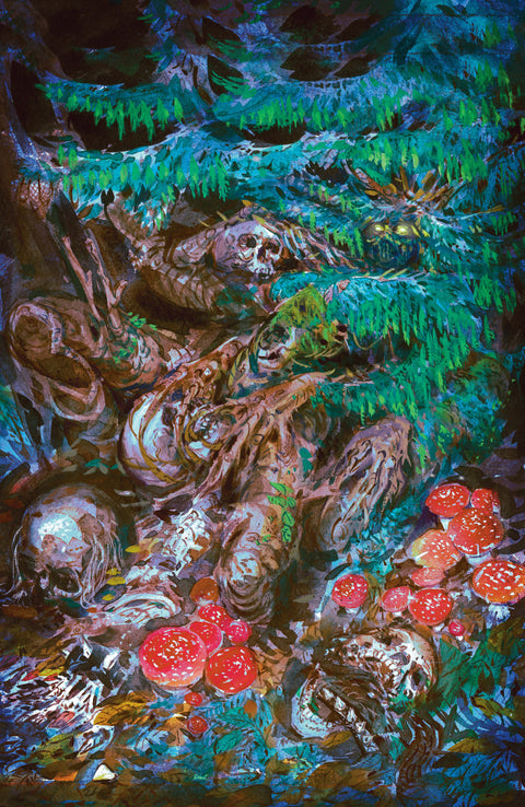 The Creeping Below #3 F Unlockable Variant (Full Art, Del Rey) Boom Entertainment Brian Azzarello Vanesa Del Rey Vanesa Del Rey