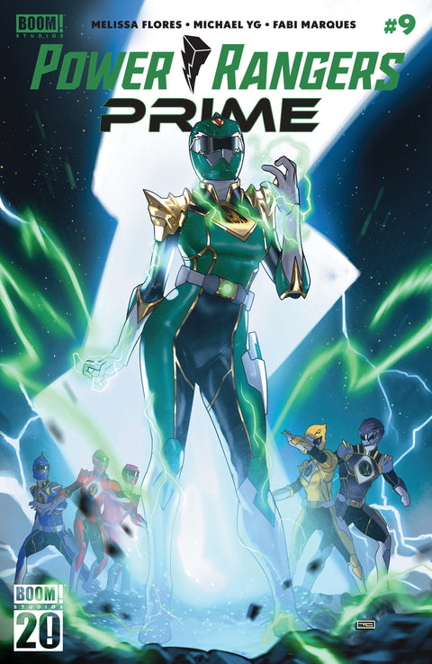 Power Rangers Prime 9 Comic Taurin Clarke Regular Boom! Studios 2025