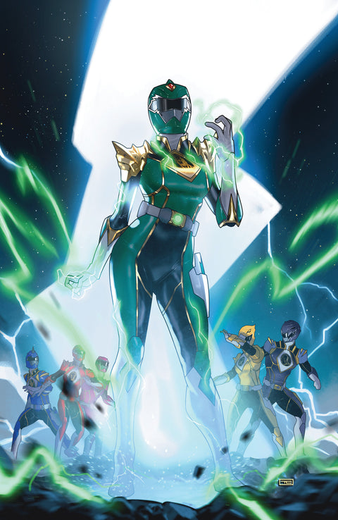 Power Rangers Prime 9 Comic Taurin Clarke Unlockable Virgin Variant Boom! Studios 2025