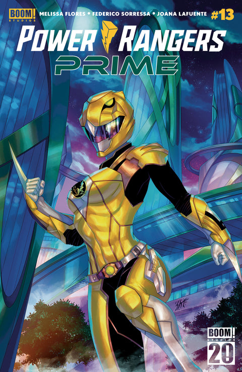 Power Rangers Prime 13 Comic Sketch Ellis Variant Boom! Studios 2025