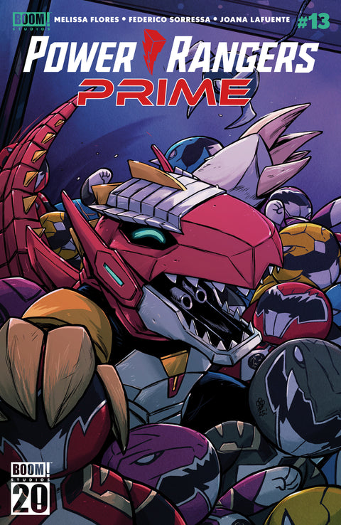 Power Rangers Prime 13 Comic Michael Dialynas Anniversary Variant Boom! Studios 2025