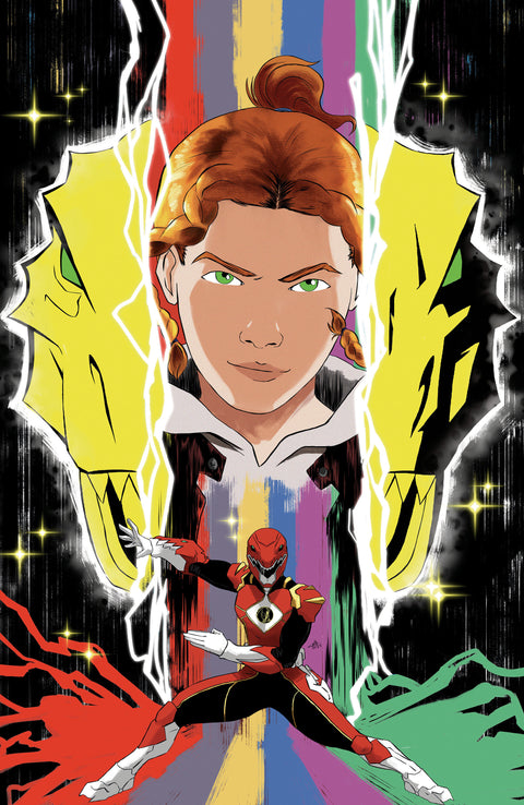 Power Rangers Prime #16 C 1:10 INCV (Full Art, Lockheart) 1:10 Boom Entertainment Melissa Flores Federico Sorressa Saly Lockheart