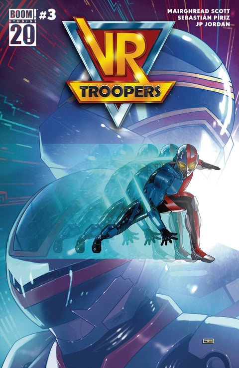 VR Troopers 3 Comic Taurin Clarke Boom! Studios 2025
