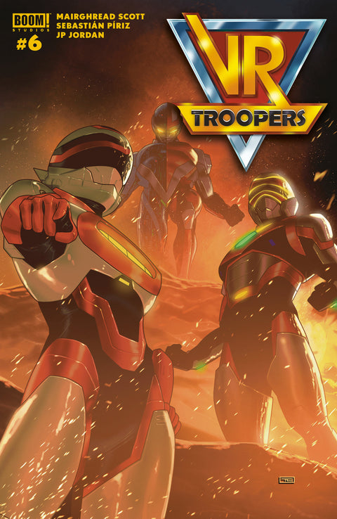 VR Troopers 6 Comic Taurin Clarke Boom! Studios 2026