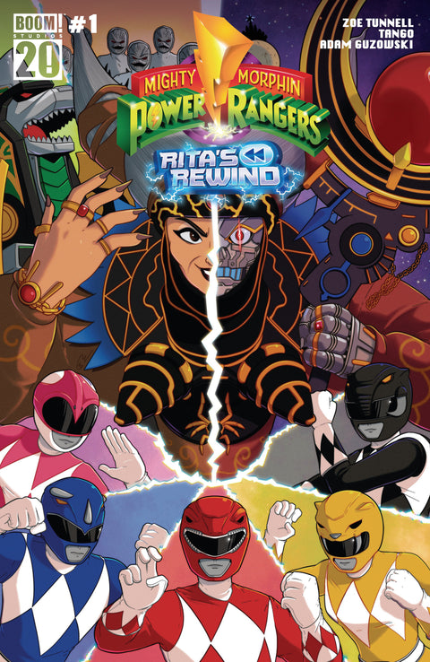 Mighty Morphin Power Rangers: Rita's Rewind 1 Comic Steve Gregson Variant Boom! Studios 2025