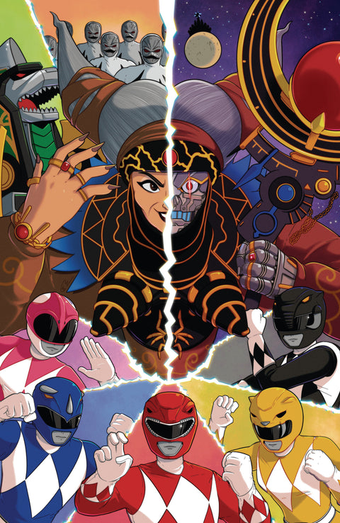 Mighty Morphin Power Rangers: Rita's Rewind #1 F Unlockable Variant (Full Art, Gregson) Boom Entertainment Zoe Tunnell Tango Steve Gregson