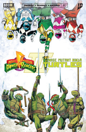 Mighty Morphin Power Rangers / Teenage Mutant Ninja Turtles, Vol. 3 1 Comic FOC Variant Boom! Studios 2025