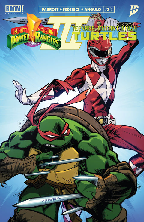Mighty Morphin Power Rangers / Teenage Mutant Ninja Turtles, Vol. 3 2 Comic Khary Randolph Variant Boom! Studios 2025