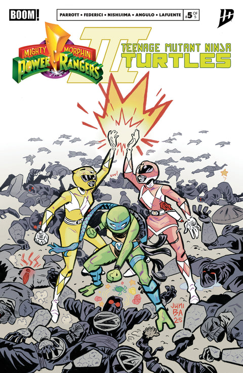 Mighty Morphin Power Rangers / Teenage Mutant Ninja Turtles, Vol. 3 5 Comic Juni Ba Variant Boom! Studios 2026