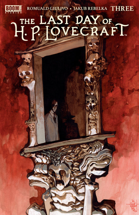 The Last Day of H.P. Lovecraft 3 Comic Jakub Rebelka Boom! Studios 2026