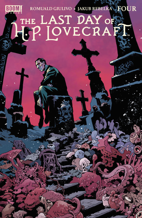 The Last Day of H.P. Lovecraft 4 Comic Francesco De Stena Variant Boom! Studios 2026
