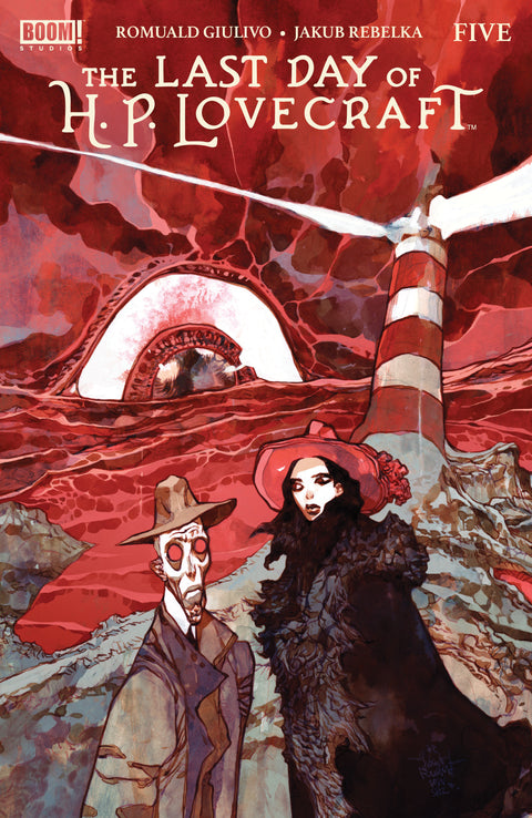 The Last Day of H.P. Lovecraft 5 Comic Jakub Rebelka Boom! Studios 2026