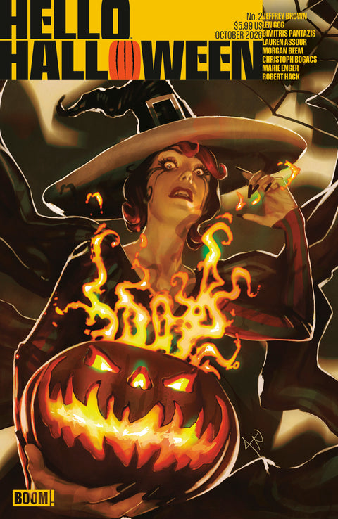 Hello Halloween #2 A Main (Dressed, Puebla) Boom Entertainment Len Gog A.L. Kaplan Rebeca Puebla