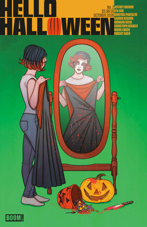 Hello Halloween #2 B Variant (Dressed, Frison) Boom Entertainment Len Gog A.L. Kaplan Jenny Frison