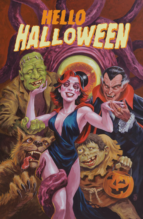 Hello Halloween #2 C Variant (Full Art, Andrade) Boom Entertainment Len Gog A.L. Kaplan Stephen Andrade