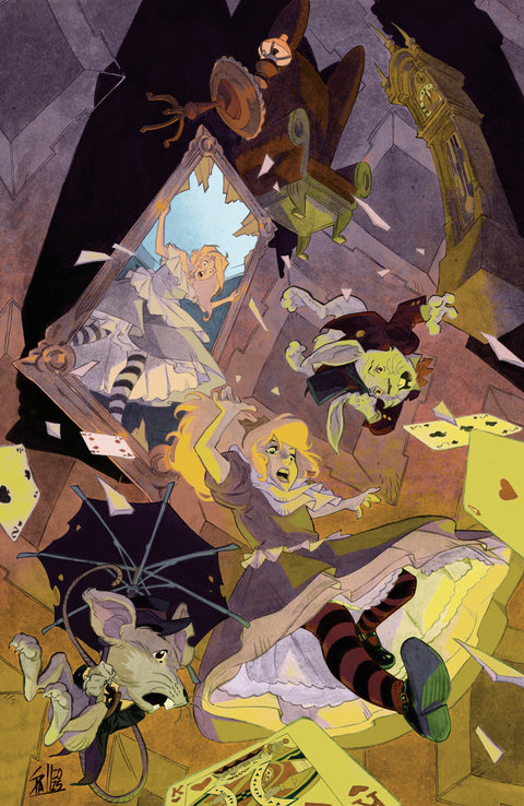 Alice Forever After #3 C 1:10 INCV (Full Art, Spalletta) 1:10 Boom Entertainment Dan Panosian Giorgio Spalletta Giorgio Spalletta