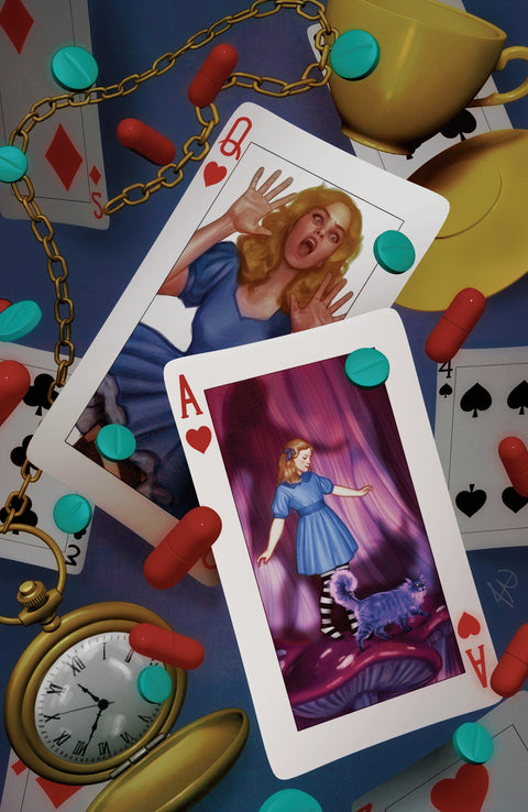 Alice Forever After #5 D 1:25 INCV (Full Art, Puebla) 1:25 Boom Entertainment Dan Panosian Giorgio Spalletta Rebeca Puebla