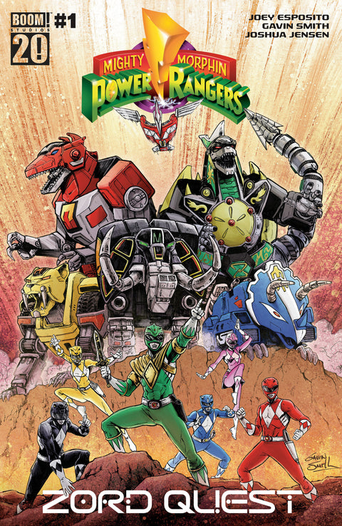Mighty Morphin Power Rangers: Zord Quest 1 Comic Gavin Smith Boom! Studios 2026