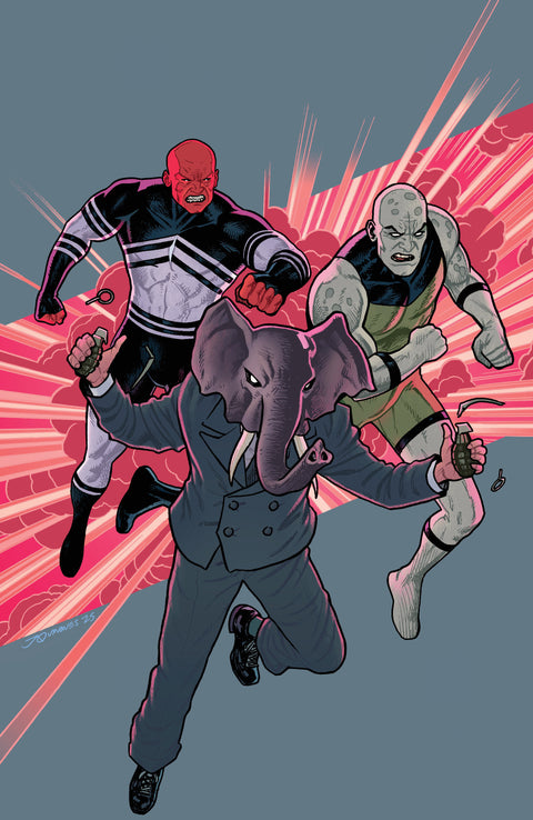 The Center Holds #3 E Unlimited Variant (Full Art, Quinones) Boom Entertainment Larry Hama M.D. Bright Joe Quinones