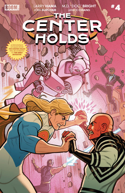 The Center Holds 4 Comic Joe Quinones Boom! Studios 2026