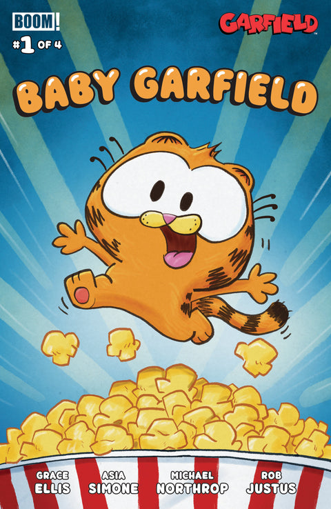 Baby Garfield 1 Comic Rob Justus Variant Boom! Studios 2026