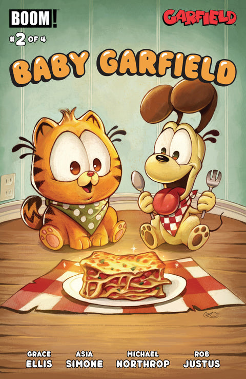 Baby Garfield #2 B Variant (Dressed, Zullo-Uminga) Boom Entertainment Stephanie Cooke Whitney Gardner Chrissie Zullo-Uminga